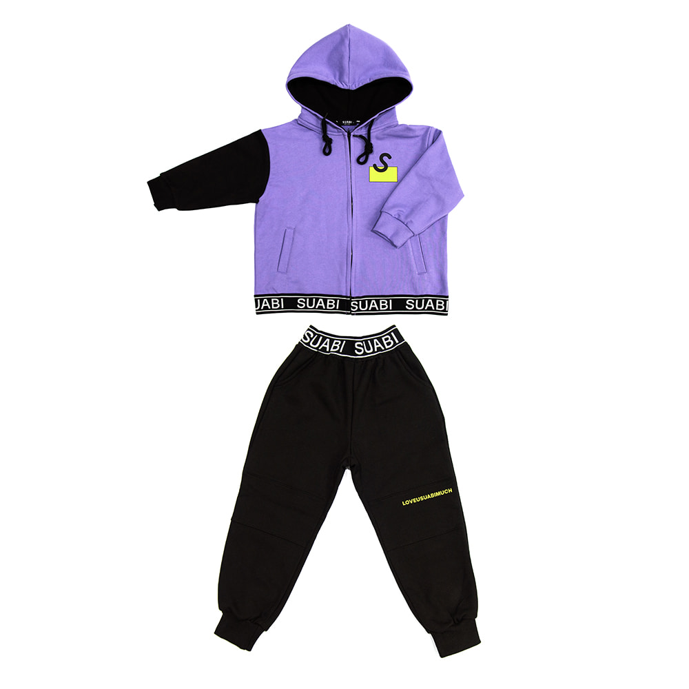 [K&amp;J]Hoodie S BD-TR : Purple Black ▷15%할인