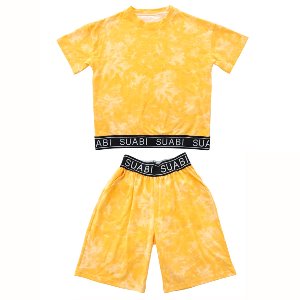 [21ss]Tie-dye Banding Set : Yellow ▷10%할인