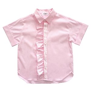 [21ss]Preppy Frill Shirt : Pink ▷40%할인