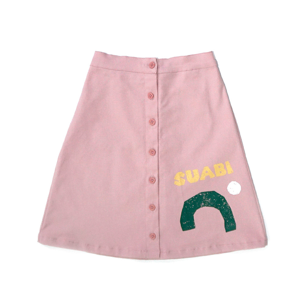 [21fw]Puzzl Skirt : Pink ▶B품 ▷30%할인
