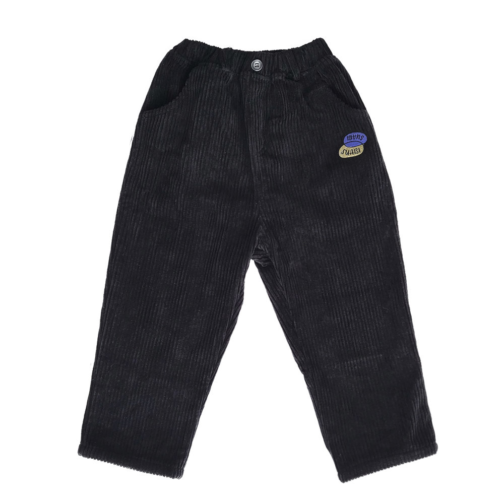 [21fw]Corduroy Warm Pants : Black ▶B품 ▷25%할인