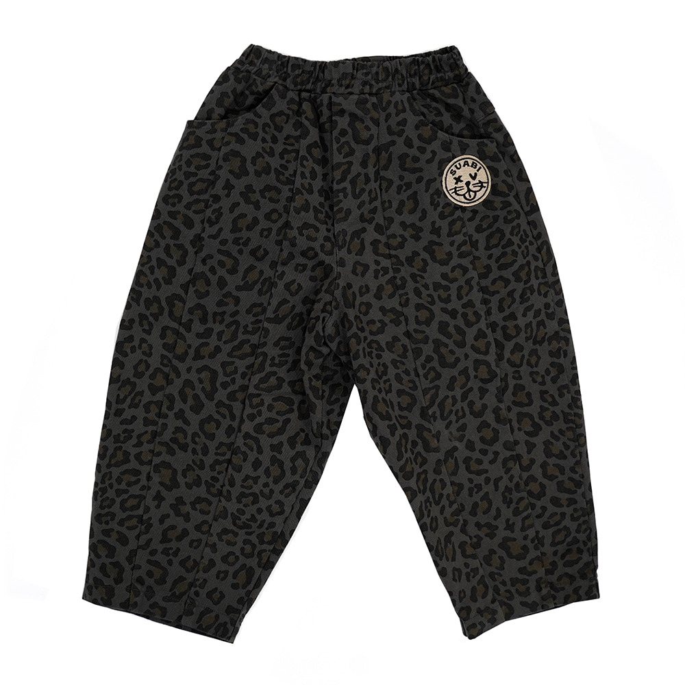 [K&amp;J]Leopard Pumpkin Pants : Charcoal ▷10%할인
