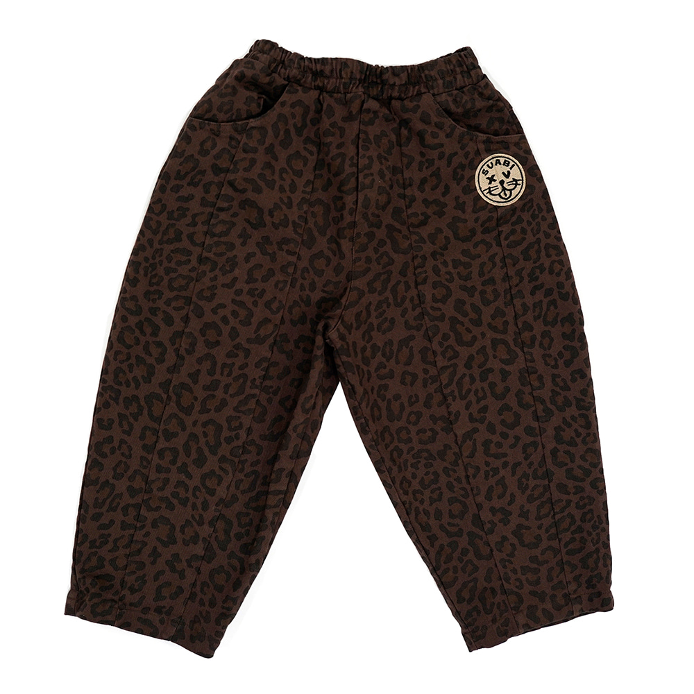 [K&amp;J]Leopard Pumpkin Pants : Brown ▷10%할인