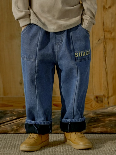 [KIDS]Like Warm Jeans : Blue ▷15%할인