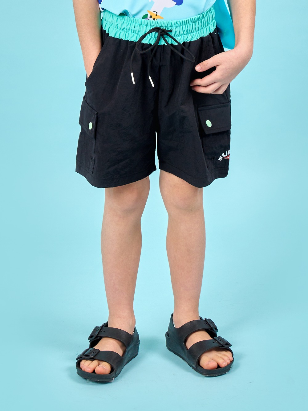 [KIDS]Surf Water Pants : Black ▷20%할인