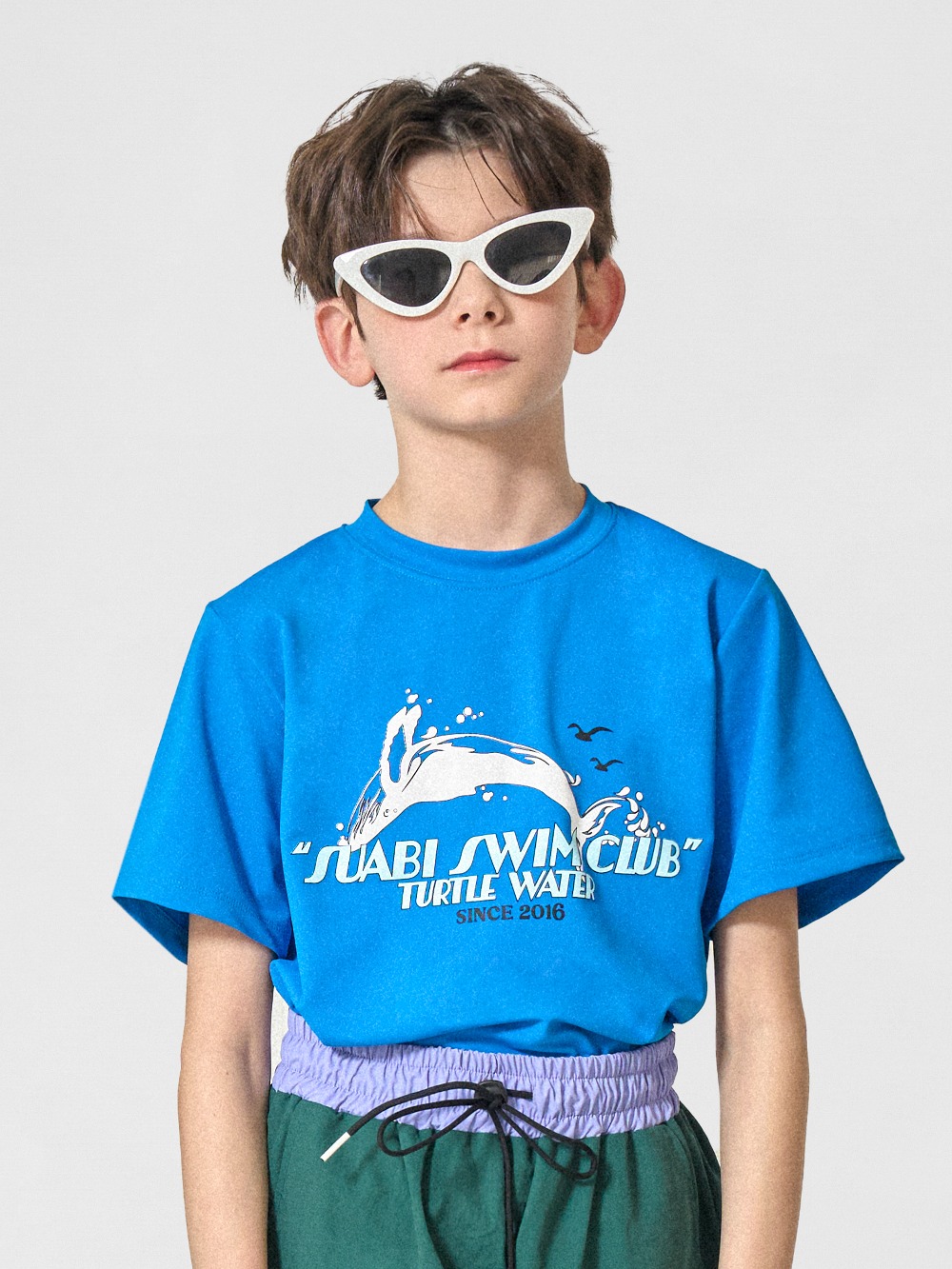 [J&amp;A]Wave Whale Water T : Blue ▷20%할인